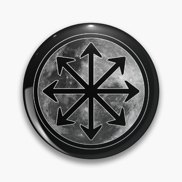 Item preview, Chaos Star Moon Symbol designed and sold by Gogmagosh.