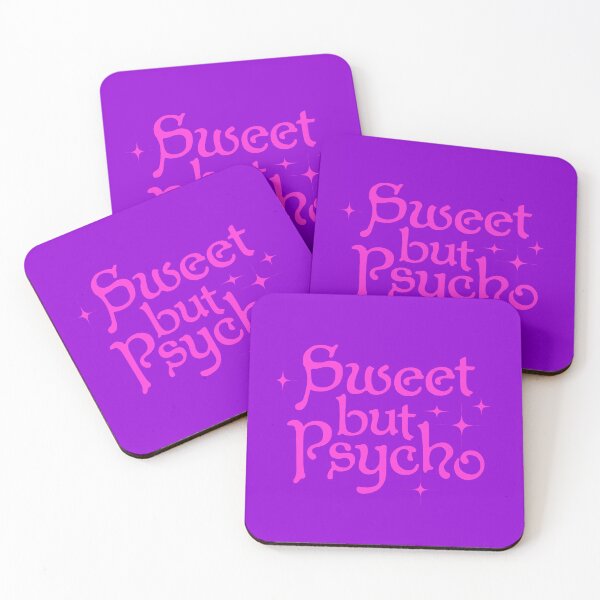 Item preview, Sweet but Psycho Starry Design | Pink designed and sold by AsteriskHouse.
