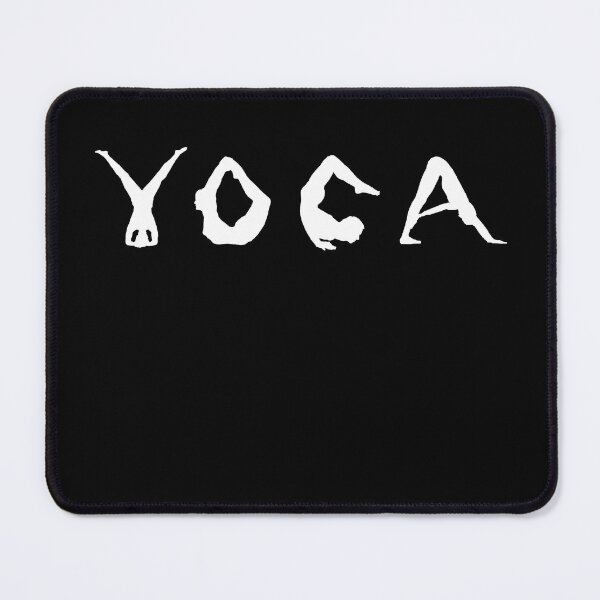 Item preview, YOGA SPELLED IN ASANAS - YOGA ALPHABET, YOGA BODY LANGUAGE designed and sold by Danicus666.