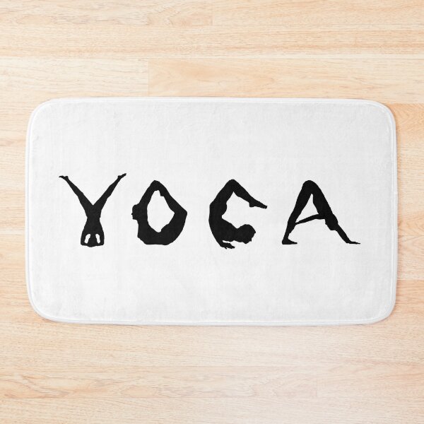 Item preview, YOGA SPELLED IN ASANAS - YOGA ALPHABET, YOGA BODY LANGUAGE designed and sold by Danicus666.