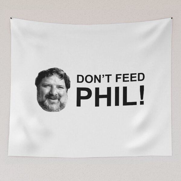 Item preview, Do not feed phil! designed and sold by tabasco666.