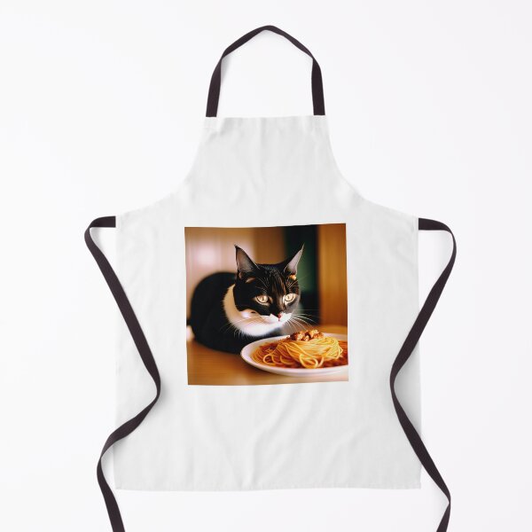 Item preview, Cat Eating Spaghetti designed and sold by CreepyDesigns.