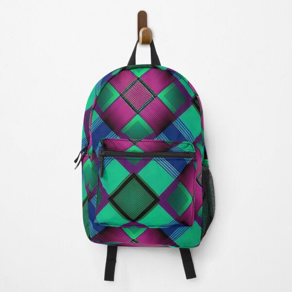 Artikelvorschau, Grünes Fucsia-Plaid-Muster entworfen und verkauft von Juliascutecornr.