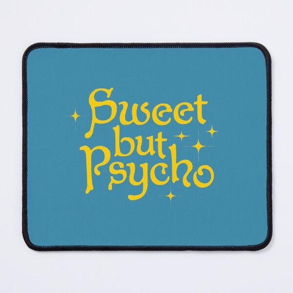 Item preview, Sweet but Psycho Star Burst Design | Yellow designed and sold by AsteriskHouse.