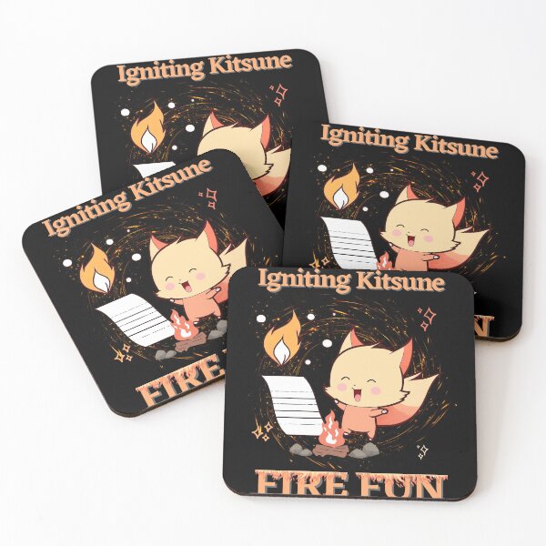 Item preview, Igniting Kitsune Fire Fun designed and sold by JOLI Design.