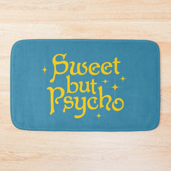Item preview, Sweet but Psycho Star Burst Design | Yellow designed and sold by AsteriskHouse.