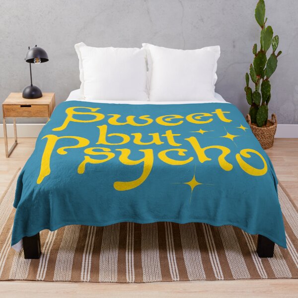 Item preview, Sweet but Psycho Star Burst Design | Yellow designed and sold by AsteriskHouse.