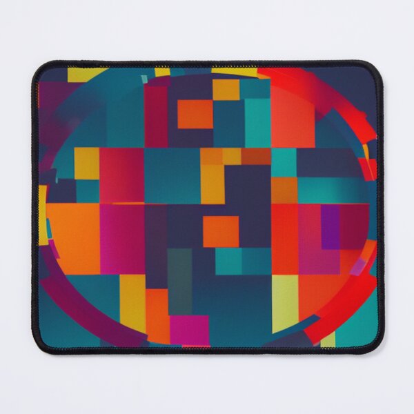 Item preview, Colorful Geometric Circle Abstract designed and sold by Artel-Blue.