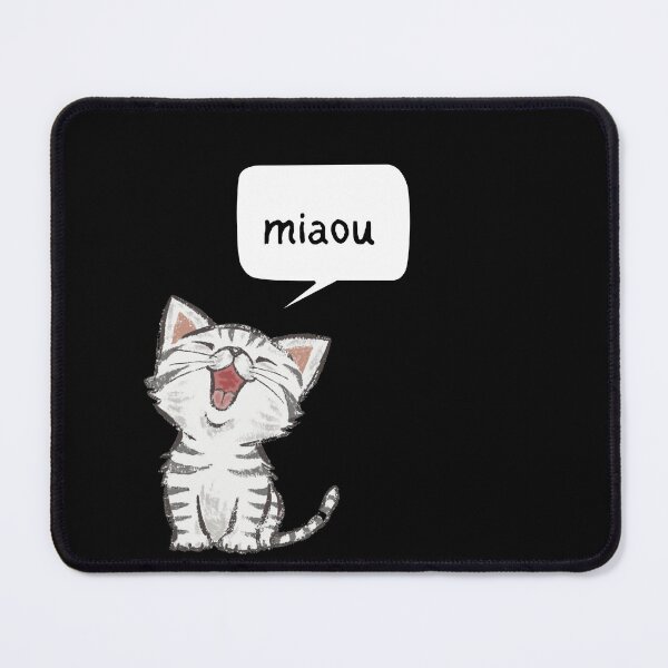 Item preview, French chat miaou designed and sold by Voici.