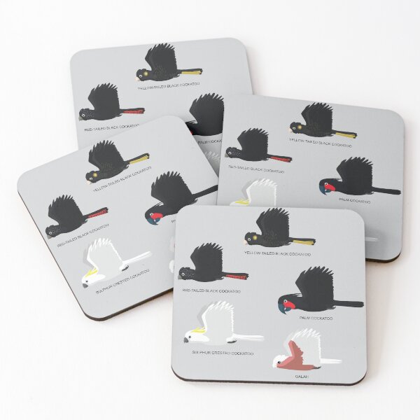 Item preview, Australian Cockatoo family designed and sold by ThundRDownunder.