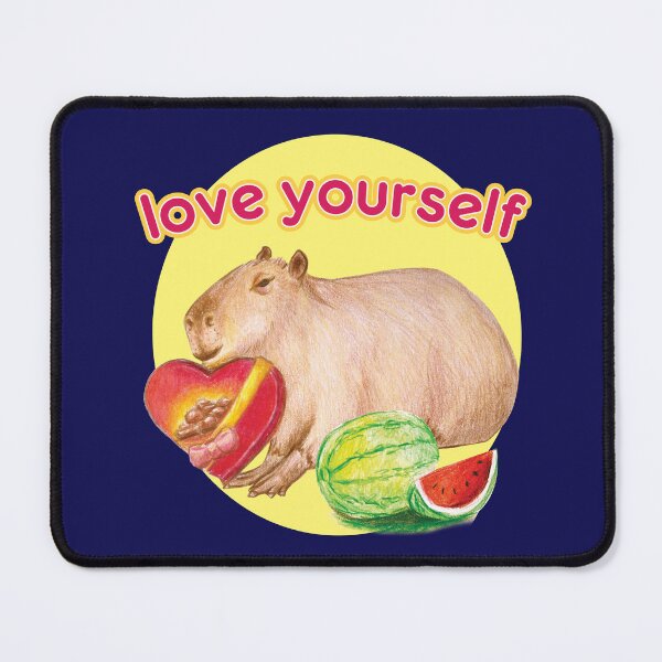 Item preview, Capy love yourself designed and sold by umasharda.