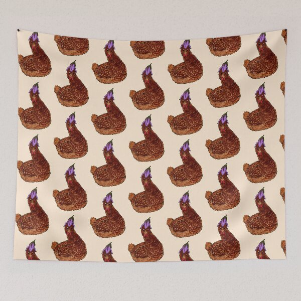 Item preview, Chicken with flower hat designed and sold by -Senaar-.