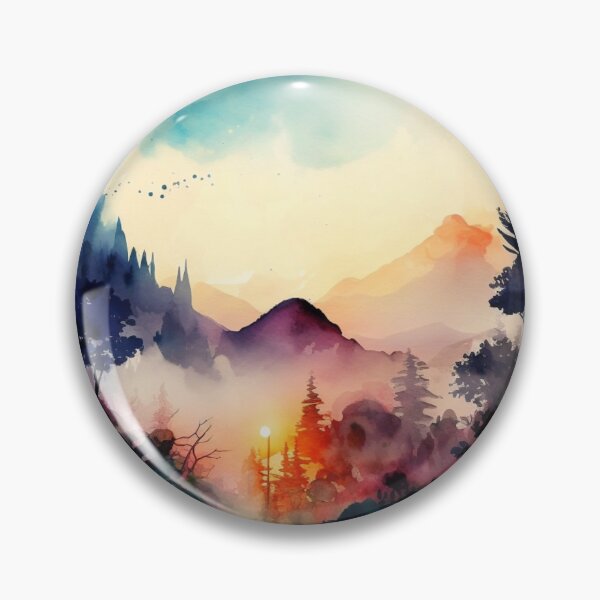 Item preview, Relaxing Watercolor #206 designed and sold by Avocado Design Studio.