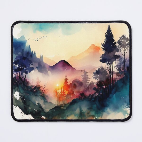 Item preview, Relaxing Watercolor #206 designed and sold by Avocado Design Studio.