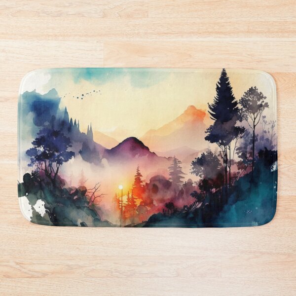 Item preview, Relaxing Watercolor #206 designed and sold by Avocado Design Studio.
