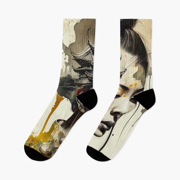 Item preview, japanese temple geisha designed and sold by dixtrois.