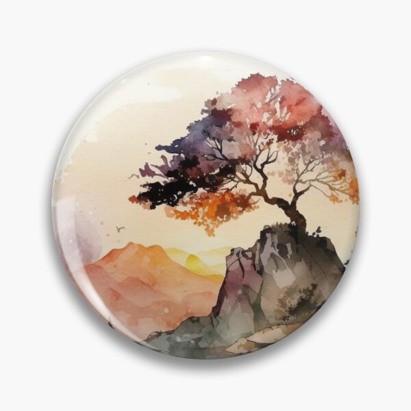 Item preview, Relaxing Watercolor #207 designed and sold by Avocado Design Studio.