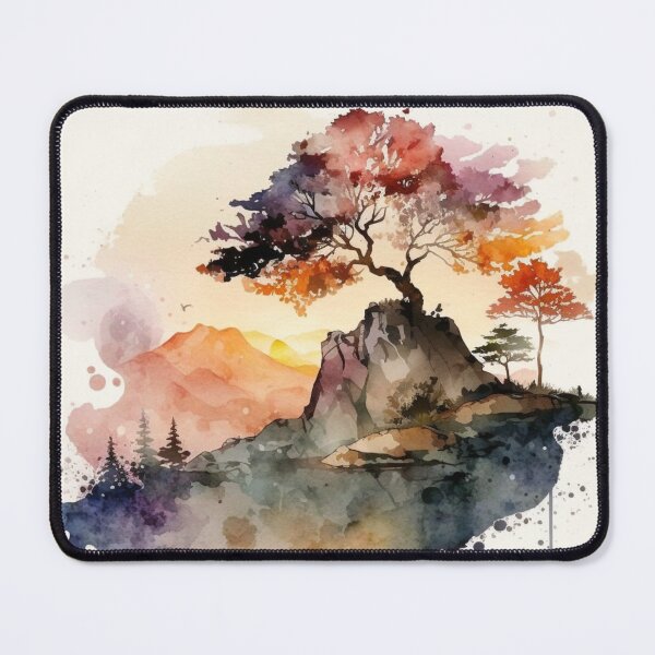 Item preview, Relaxing Watercolor #207 designed and sold by Avocado Design Studio.