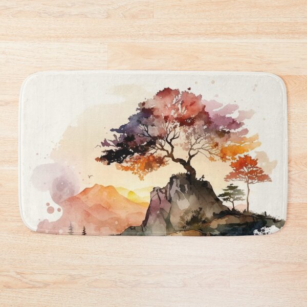 Item preview, Relaxing Watercolor #207 designed and sold by Avocado Design Studio.