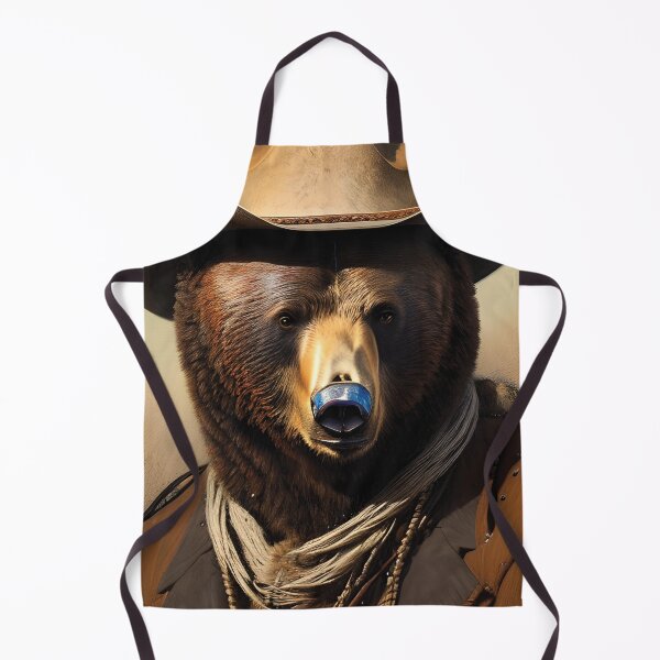 Item preview, Oso vaquero pintura designed and sold by The AI Art Gallery.