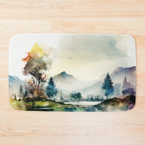 Item preview, Relaxing Watercolor #208 designed and sold by Avocado Design Studio.