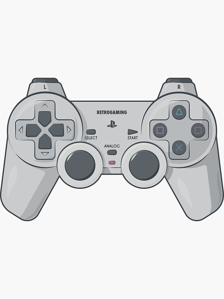 PS1 controller - Ps1 Controller - Sticker