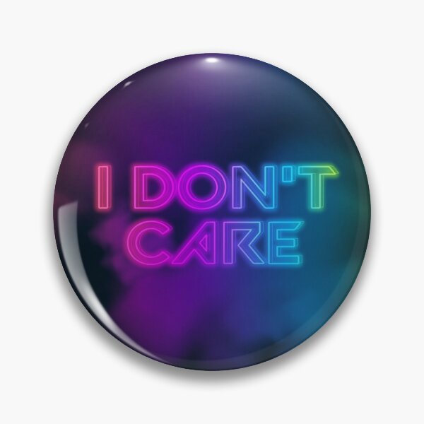 Item preview, I don't care - performance style designed and sold by ImgByLili.