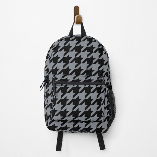 Item preview, Black and Gray Houndstooth designed and sold by The Plaid Garden.