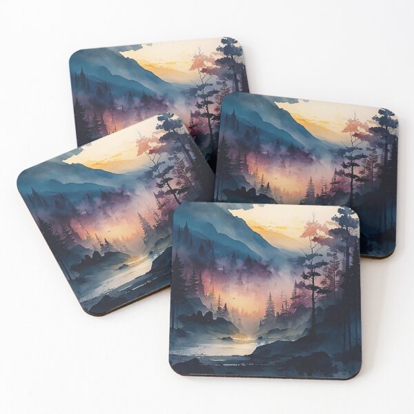Item preview, Relaxing Watercolor #210 designed and sold by Avocado Design Studio.