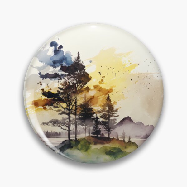 Item preview, Relaxing Watercolor #211 designed and sold by Avocado Design Studio.