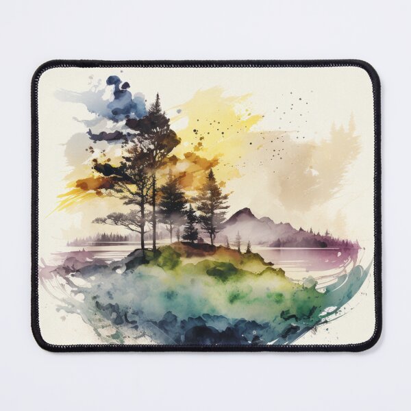 Item preview, Relaxing Watercolor #211 designed and sold by Avocado Design Studio.