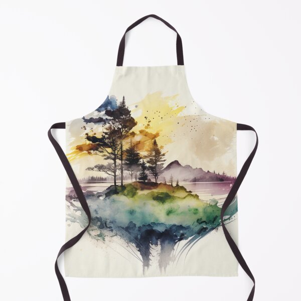 Item preview, Relaxing Watercolor #211 designed and sold by Avocado Design Studio.