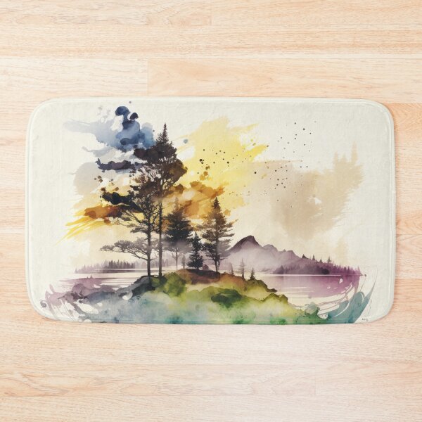 Item preview, Relaxing Watercolor #211 designed and sold by Avocado Design Studio.