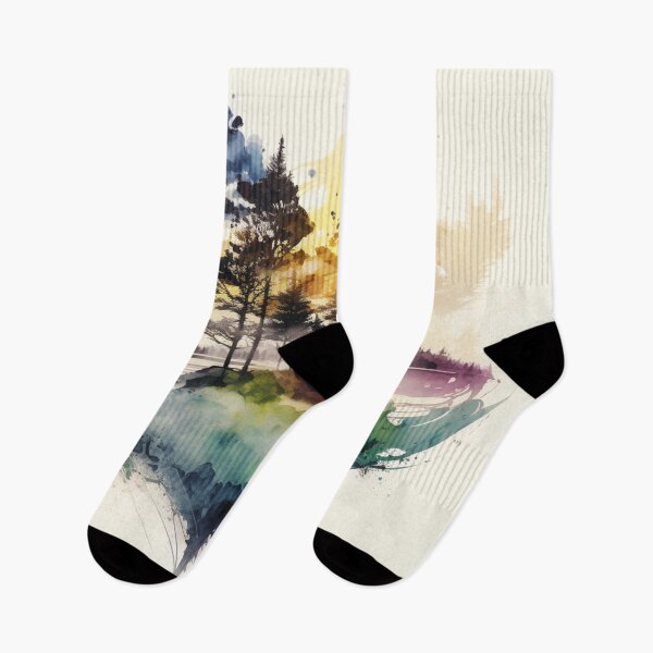 Item preview, Relaxing Watercolor #211 designed and sold by Avocado Design Studio.