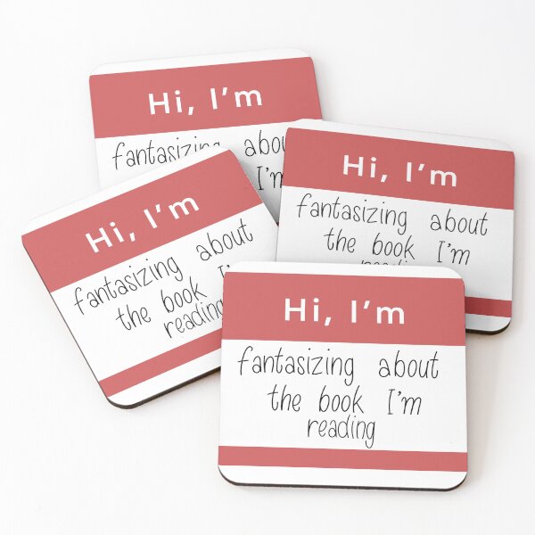 Item preview, Hi, I’m fantasising about the book I’m reading designed and sold by Zafreen.