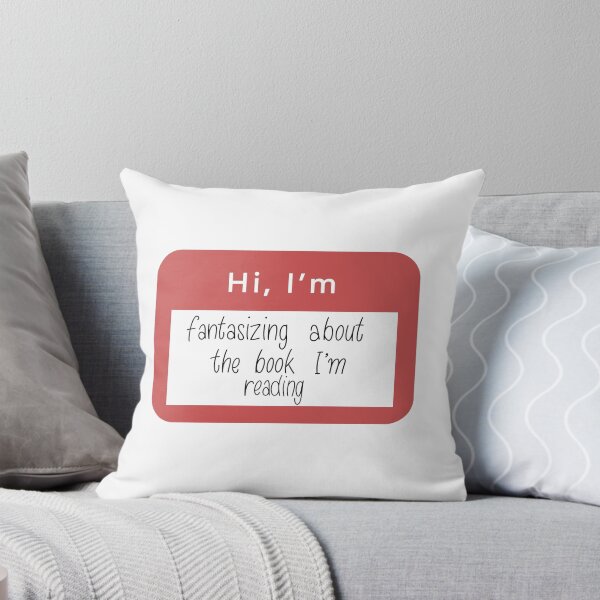 Item preview, Hi, I’m fantasising about the book I’m reading designed and sold by Zafreen.
