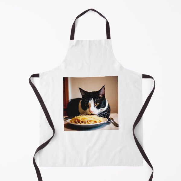 Item preview, Cat Eating Spaghetti designed and sold by CreepyDesigns.