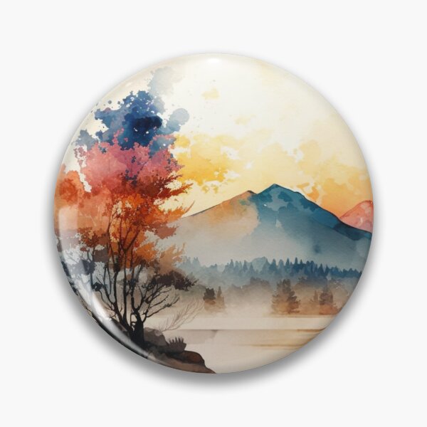 Item preview, Relaxing Watercolor #212 designed and sold by Avocado Design Studio.