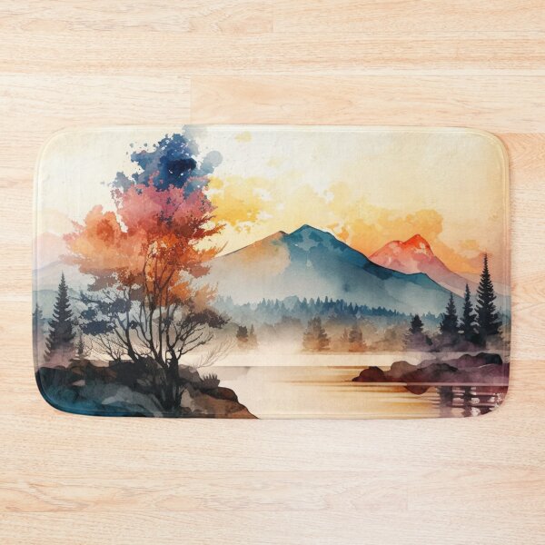 Item preview, Relaxing Watercolor #212 designed and sold by Avocado Design Studio.