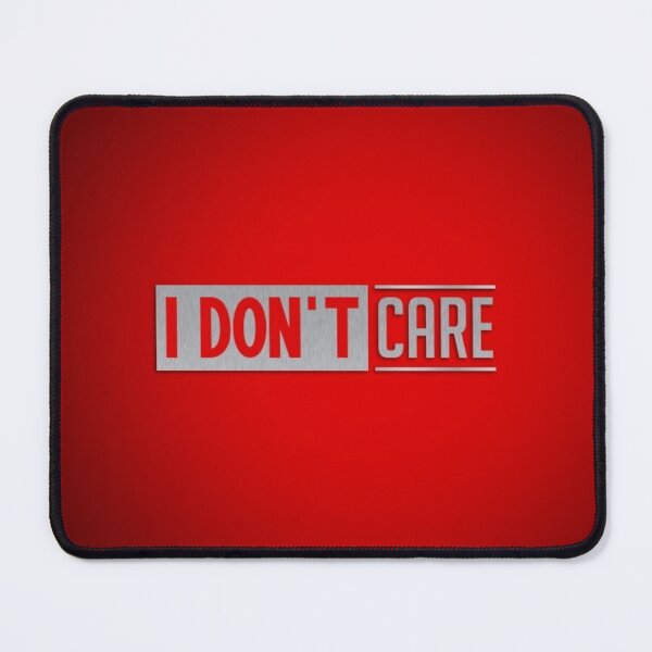 Item preview, I don't care - super hero style designed and sold by ImgByLili.