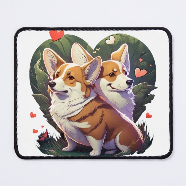 Item preview, Corgi Couple in Love designed and sold by MattBodz.