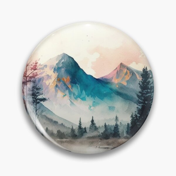 Item preview, Relaxing Watercolor #213 designed and sold by Avocado Design Studio.