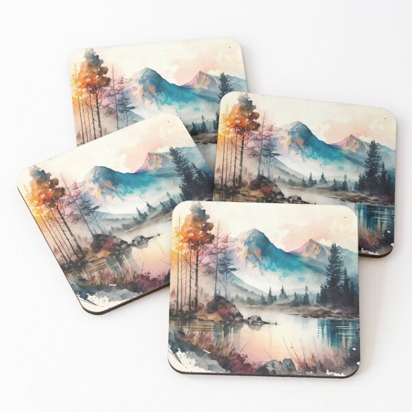 Item preview, Relaxing Watercolor #213 designed and sold by Avocado Design Studio.