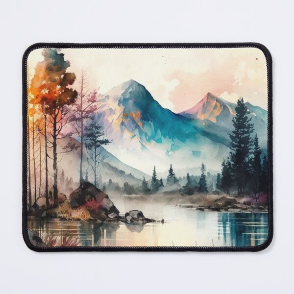 Item preview, Relaxing Watercolor #213 designed and sold by Avocado Design Studio.