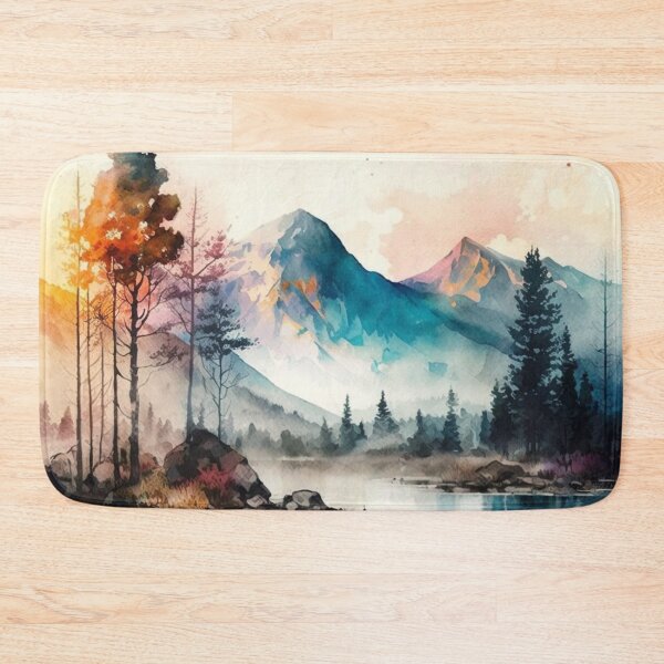 Item preview, Relaxing Watercolor #213 designed and sold by Avocado Design Studio.