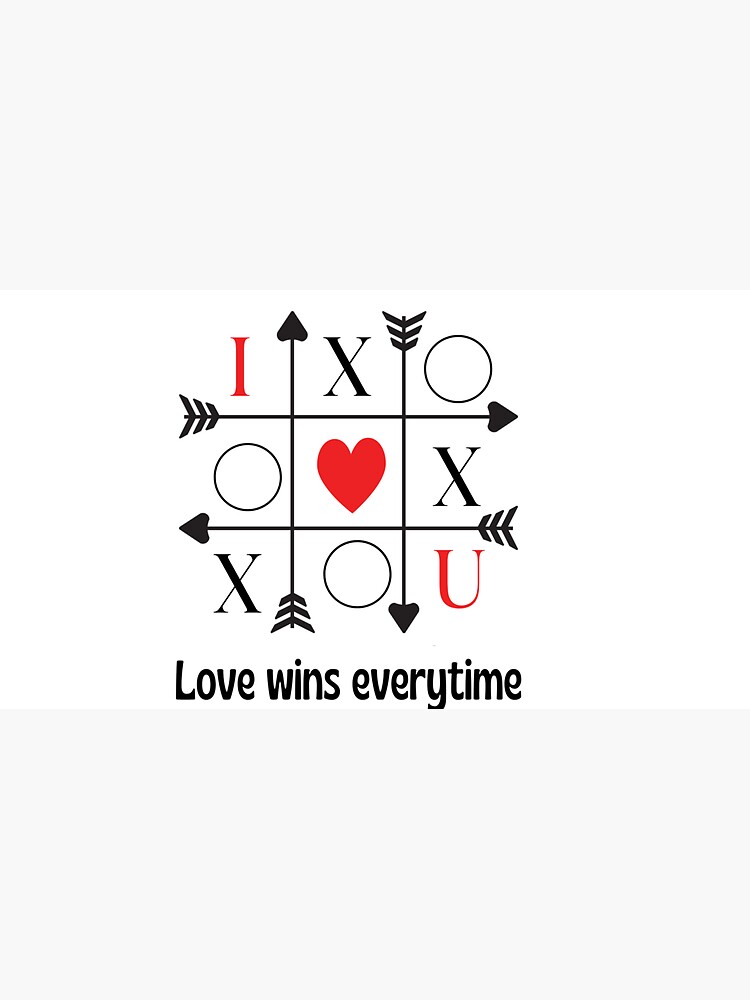 Thumbnail 7 of 7, Cap, Loves Wins Every time with Noughts and Crosses designed and sold by beanibubs.