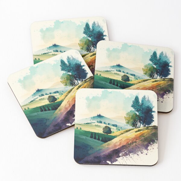 Item preview, Relaxing Watercolor #214 designed and sold by Avocado Design Studio.