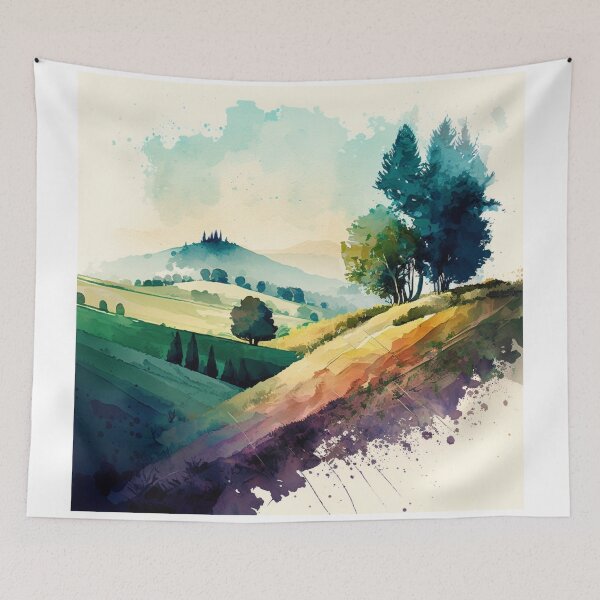 Item preview, Relaxing Watercolor #214 designed and sold by Avocado Design Studio.