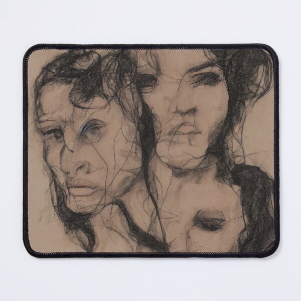 Item preview, Messy Sketch of Woman Portrait designed and sold by bryanchvzz.
