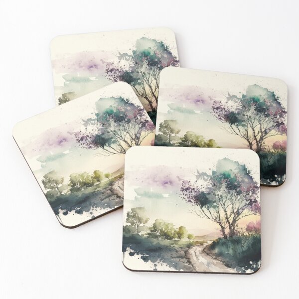 Item preview, Relaxing Watercolor #215 designed and sold by Avocado Design Studio.